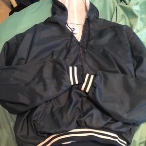 quarter zip windbreaker